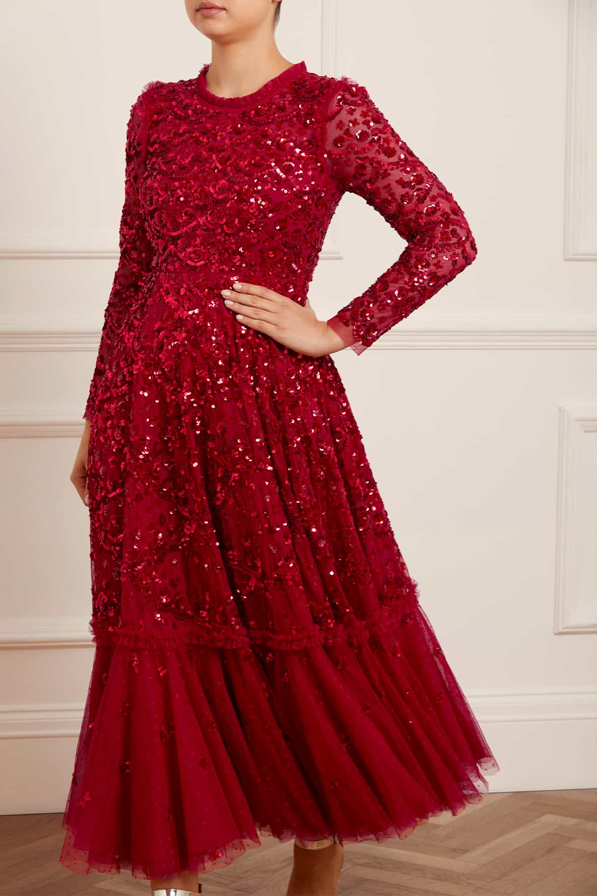 Likely red aurora on sale gown