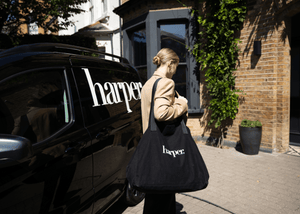 Harper Concierge service van with service agent