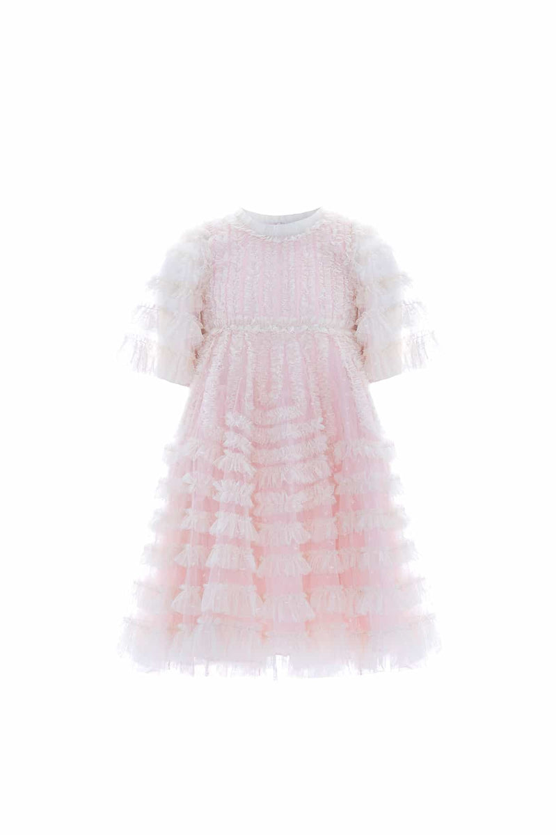La Vie En Rose Kids Dress – Pink | Needle & Thread