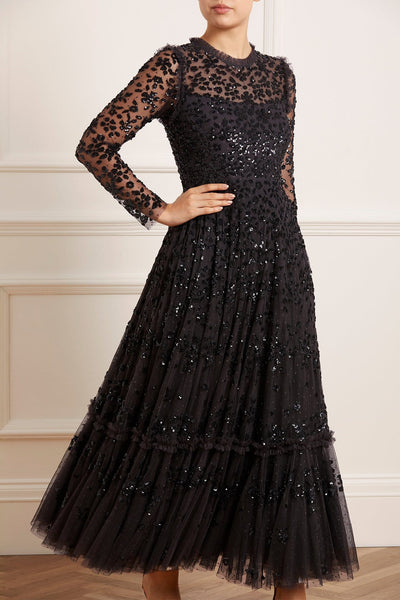 Likely aurora hotsell gown black